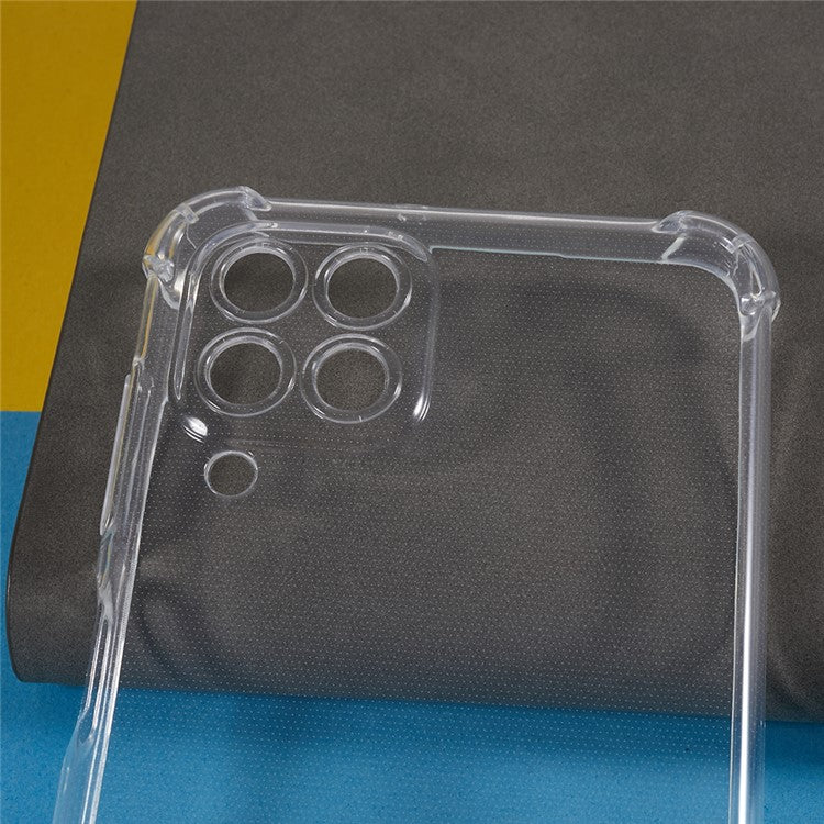 For Samsung Galaxy M33 5G (Global Version) Anti-drop Phone Cover Soft TPU Clear Phone Case