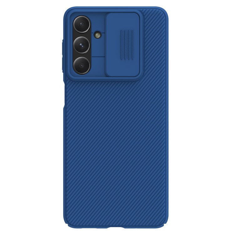 NILLKIN CamShield for Samsung Galaxy M54 5G / F54 5G Hard PC Phone Case Slide Lens Protection Anti-drop Cover - Blue