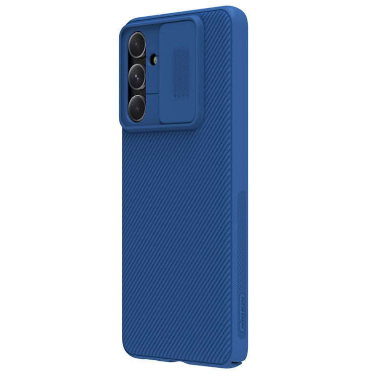 NILLKIN CamShield for Samsung Galaxy M54 5G / F54 5G Hard PC Phone Case Slide Lens Protection Anti-drop Cover - Blue