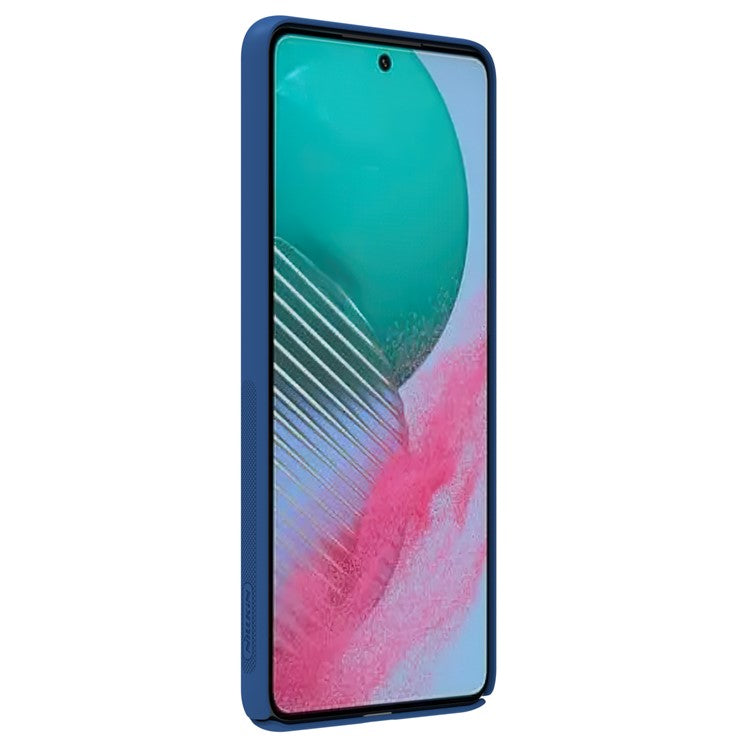 NILLKIN CamShield for Samsung Galaxy M54 5G / F54 5G Hard PC Phone Case Slide Lens Protection Anti-drop Cover - Blue