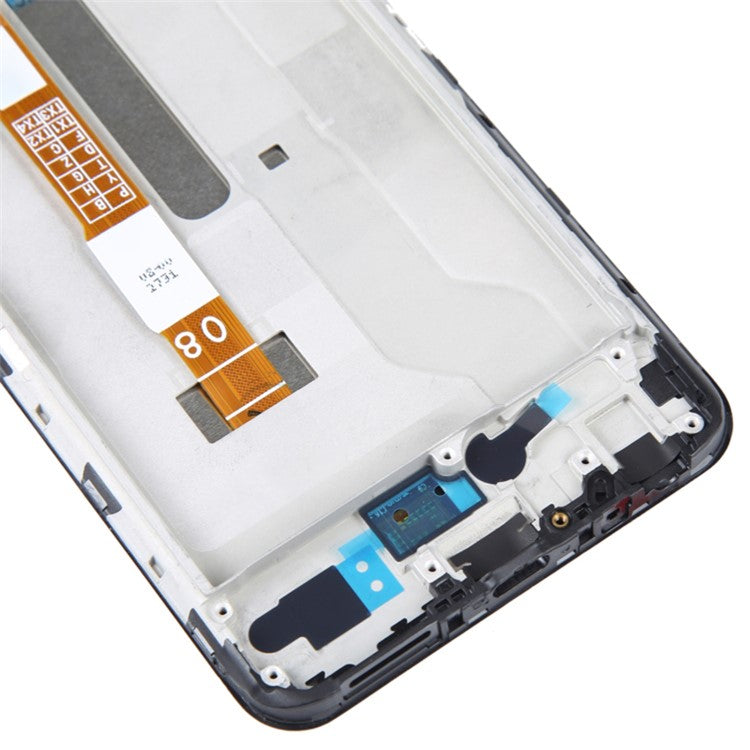 For vivo Y74s / Y76s Grade B LCD Screen and Digitizer Assembly + Frame Replace Part (without Logo)