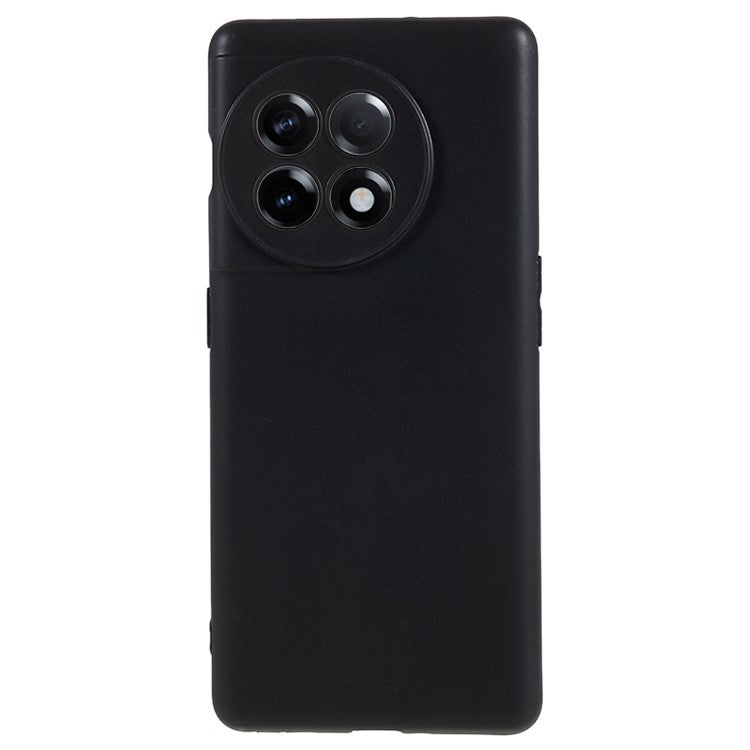 For OnePlus Ace 2 5G / 11R 5G Soft TPU Glossy Phone Cover Anti-scratch Phone Case - Black