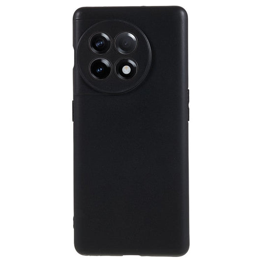 For OnePlus Ace 2 5G / 11R 5G Soft TPU Glossy Phone Cover Anti-scratch Phone Case - Black