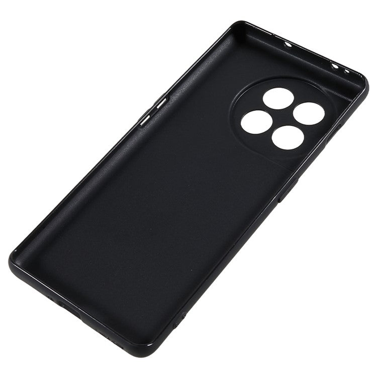 For OnePlus Ace 2 5G / 11R 5G Soft TPU Glossy Phone Cover Anti-scratch Phone Case - Black
