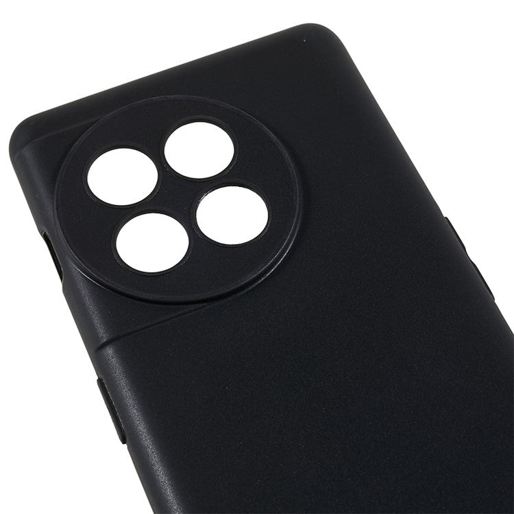 For OnePlus Ace 2 5G / 11R 5G Soft TPU Glossy Phone Cover Anti-scratch Phone Case - Black