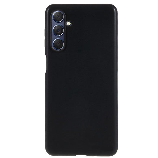 For Samsung Galaxy M54 5G / F54 5G Glossy TPU Case Anti-scratch Phone Cover - Black