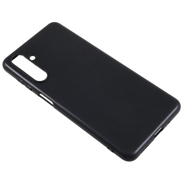 For Samsung Galaxy M54 5G / F54 5G Glossy TPU Case Anti-scratch Phone Cover - Black