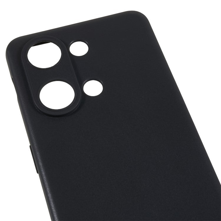 For OnePlus Nord 3 5G / Ace 2V Glossy Phone Cover Anti-scratch TPU Case - Black