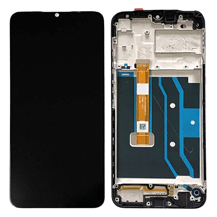 For Realme Narzo 20 Grade B LCD Screen and Digitizer Assembly + Frame Replace Part (without Logo)