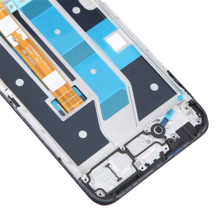 For Oppo A58 5G / A78 5G OEM Grade S LCD Screen and Digitizer Assembly + Frame Part (without Logo)