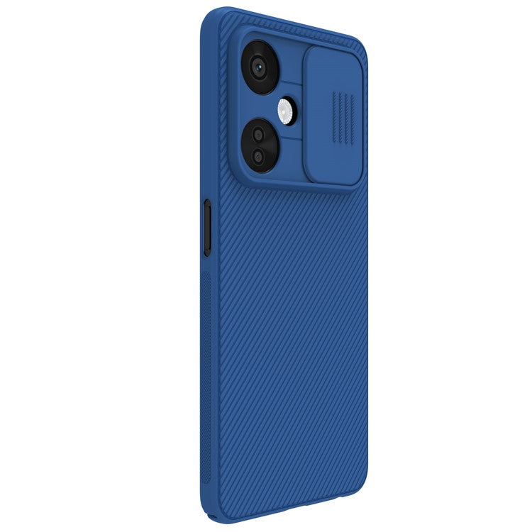 NILLKIN CamShield for OnePlus Nord CE 3 Lite 5G / Nord N30 5G Hard PC Phone Case Slide Lens Protection Phone Cover - Blue