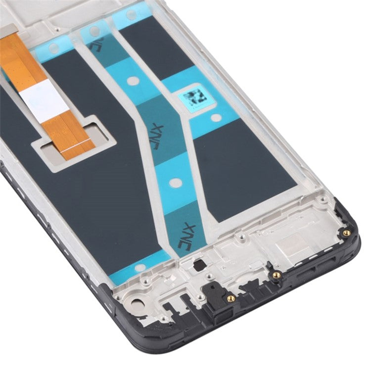For OPPO A1k / Realme C2 (2019) OEM Grade S LCD Screen and Digitizer Assembly + Frame Part (without Logo)