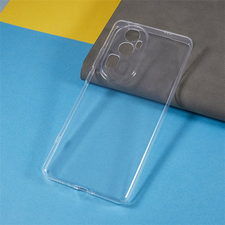Transparent TPU Case for Oppo Reno10 Pro+ 5G , Precise Cutout Ultra-thin Phone Cover