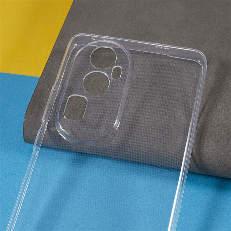 Transparent TPU Case for Oppo Reno10 Pro+ 5G , Precise Cutout Ultra-thin Phone Cover