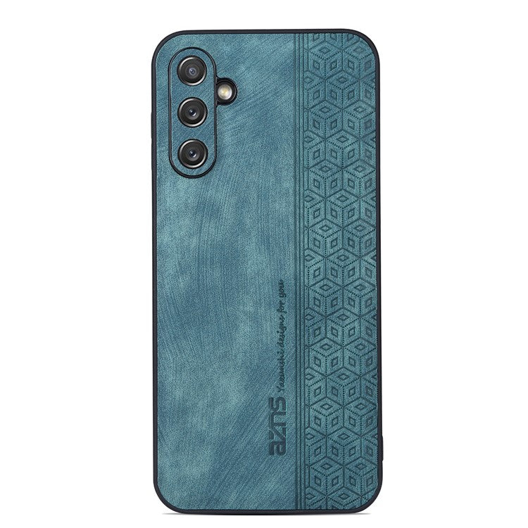 AZNS For Samsung Galaxy M14 5G Anti-scratch Phone Case Imprinted PU Leather+TPU Back Cover - Green