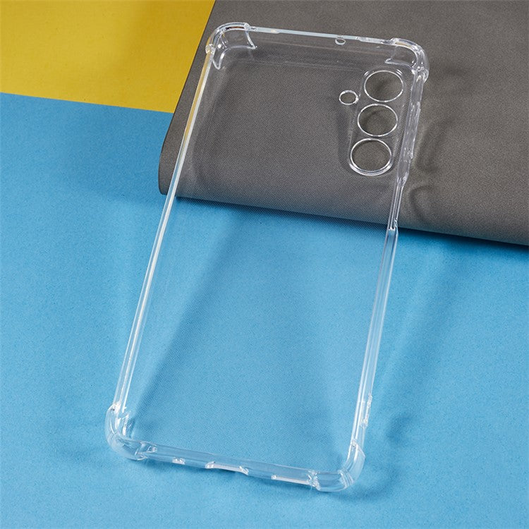 For Samsung Galaxy M54 5G / F54 5G Clear Phone Case Reinforced Corners TPU Cushion Back Cover