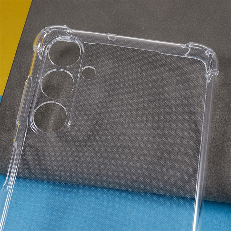 For Samsung Galaxy M54 5G / F54 5G Clear Phone Case Reinforced Corners TPU Cushion Back Cover