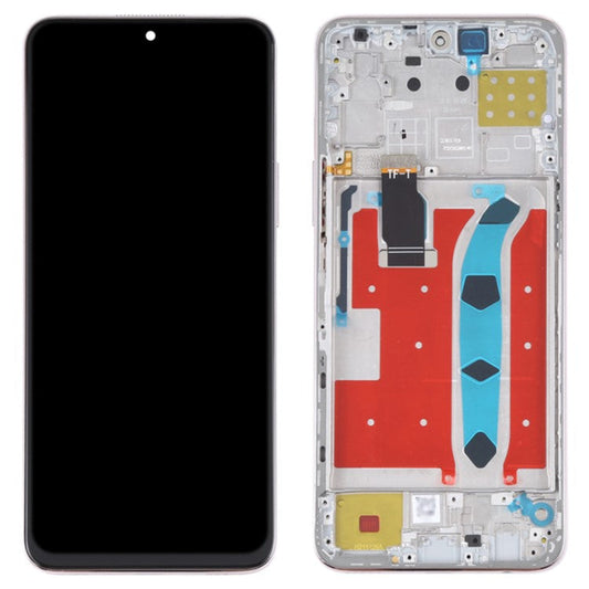 For Honor X8 4G / X30i OEM Grade S LCD Screen and Digitizer Assembly + Frame Repair Part (without Logo) - Pink