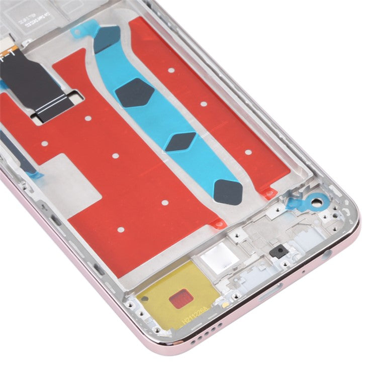 For Honor X8 4G / X30i Grade C LCD Screen and Digitizer Assembly + Frame Replacement Part (without Logo) - Pink