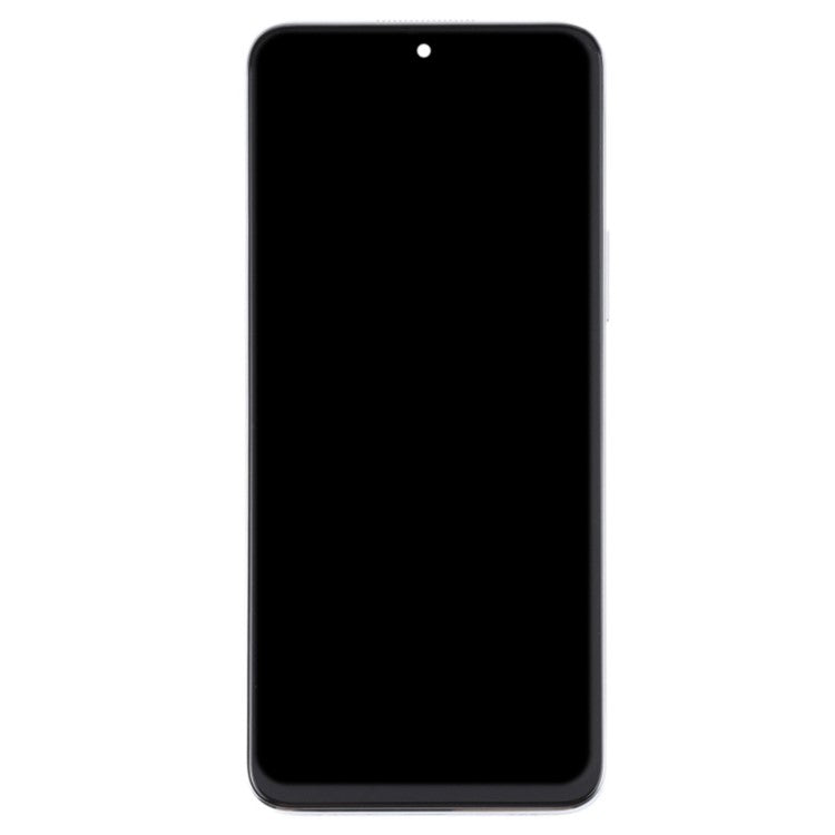 For Honor X8 4G / X30i Grade C LCD Screen and Digitizer Assembly + Frame Replacement Part (without Logo) - Silver