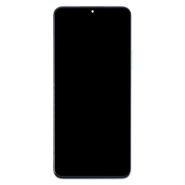 For Honor X8a 4G OEM Grade S LCD Screen and Digitizer Assembly + Frame Replacement Part (without Logo) - Blue