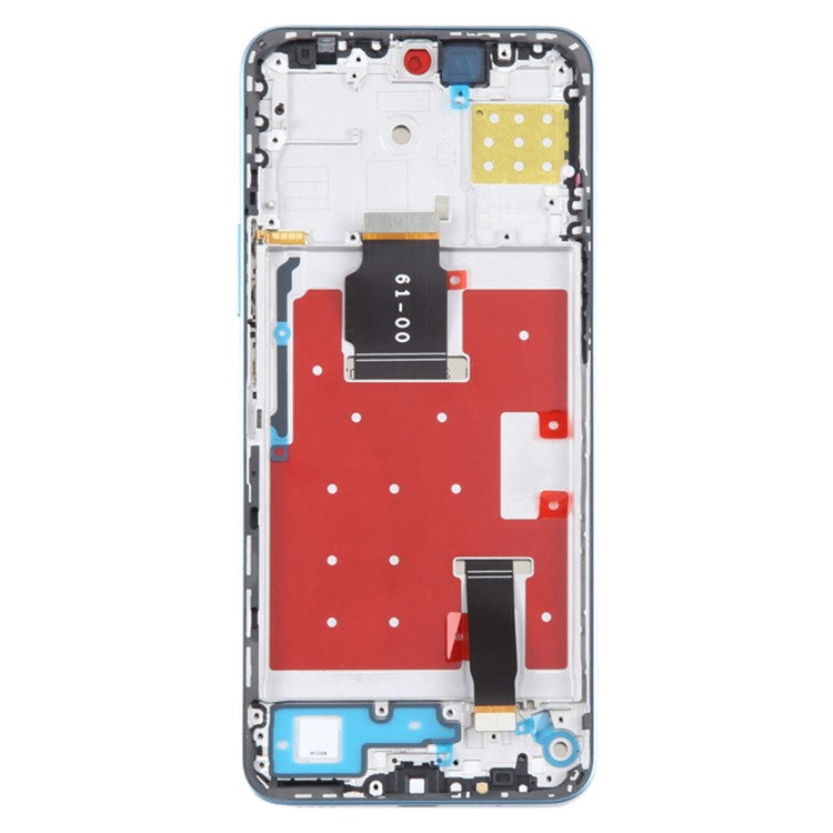 For Honor X8a 4G OEM Grade S LCD Screen and Digitizer Assembly + Frame Replacement Part (without Logo) - Blue