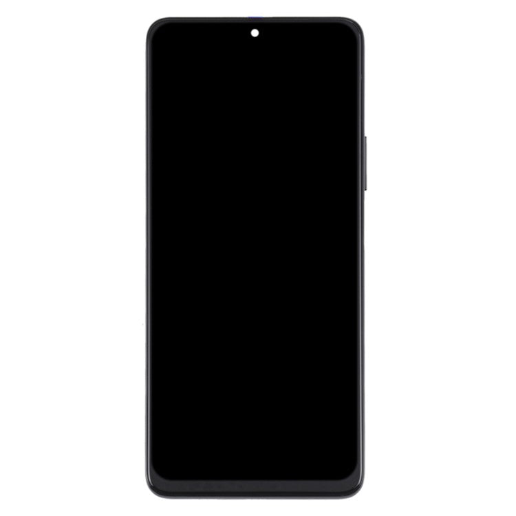 For Honor X30 5G OEM Grade S LCD Screen and Digitizer Assembly + Frame Replacement Part (without Logo) - Black