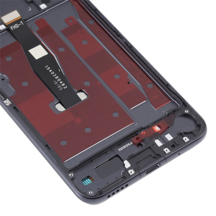 For Honor 20 / Huawei nova 5T 4G Grade C LCD Screen and Digitizer Assembly + Frame Part (COG Technology) (without Logo) - Black