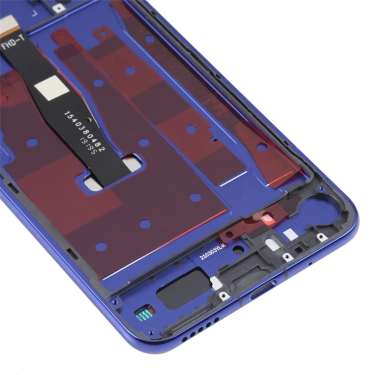 For Honor 20 / Huawei nova 5T 4G Grade C LCD Screen and Digitizer Assembly + Frame Part (COG Technology) (without Logo) - Blue