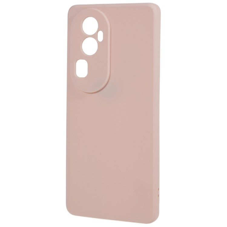 Soft TPU Phone Case for Oppo Reno10 Pro+ 5G , Precise Cutout Straight Edge Phone Cover - Pink
