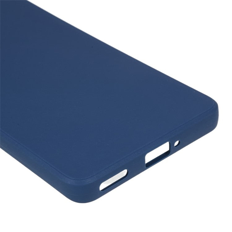 Soft TPU Phone Case for Oppo Reno10 Pro+ 5G , Precise Cutout Straight Edge Phone Cover - Sapphire