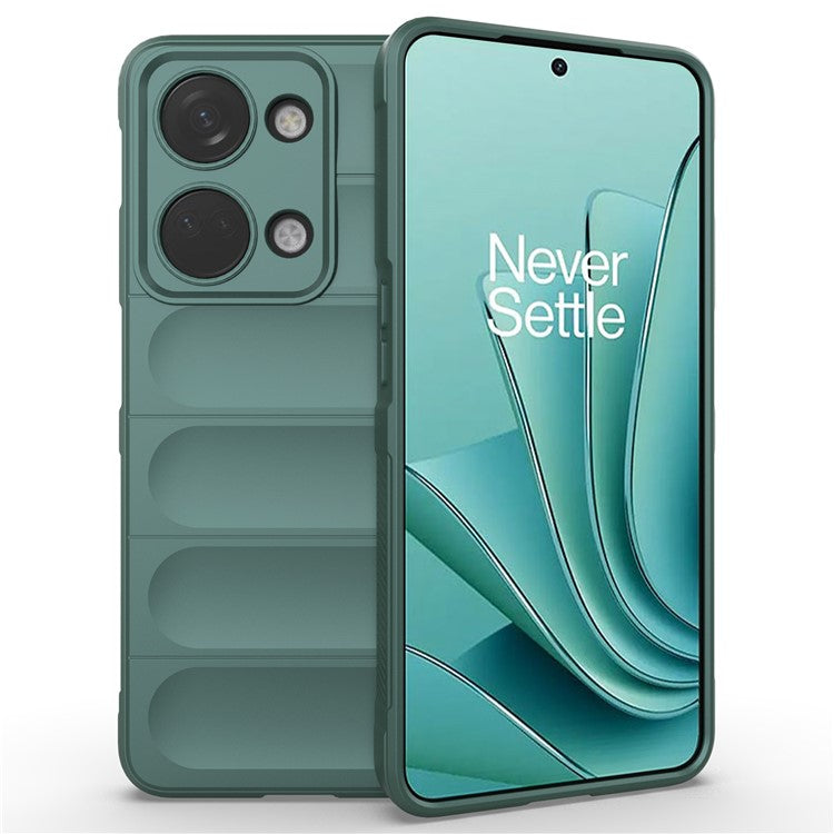 For OnePlus Nord 3 5G / Ace 2V Soft TPU Drop-proof Phone Case Rugged Back Protective Cover - Green