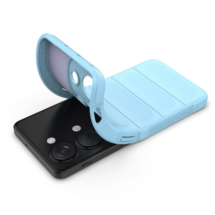 For OnePlus Nord 3 5G / Ace 2V Soft TPU Drop-proof Phone Case Rugged Back Protective Cover - Baby Blue