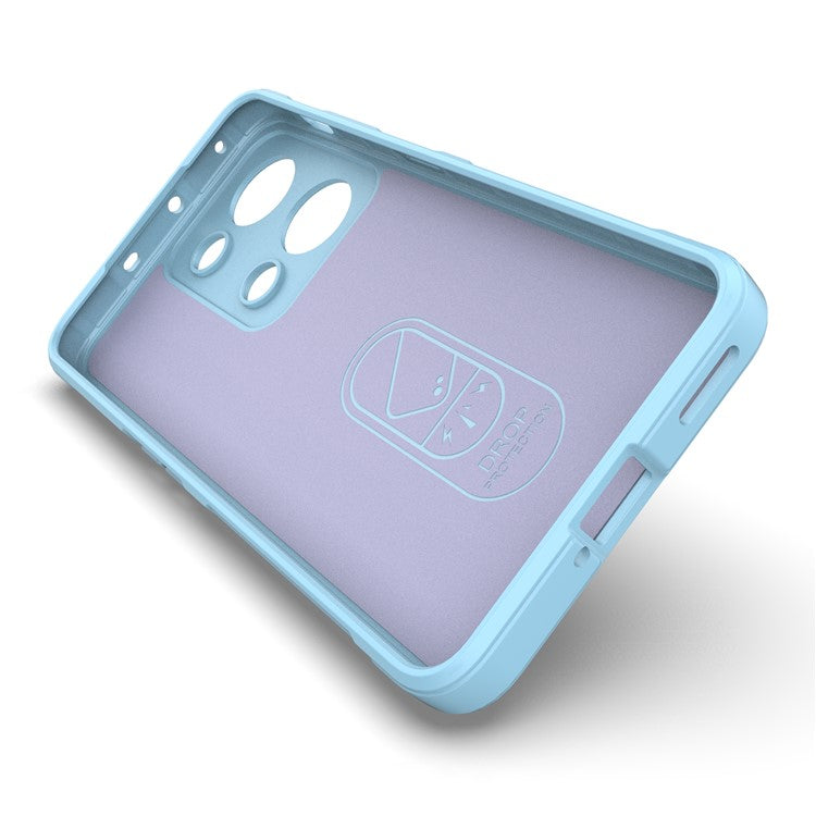 For OnePlus Nord 3 5G / Ace 2V Soft TPU Drop-proof Phone Case Rugged Back Protective Cover - Baby Blue
