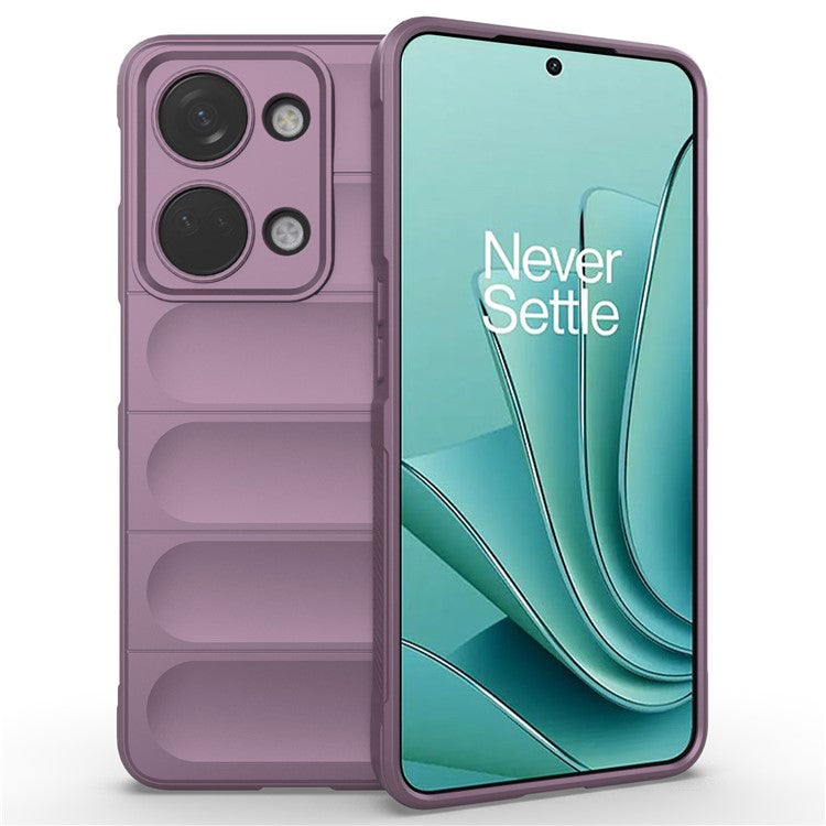 For OnePlus Nord 3 5G / Ace 2V Soft TPU Drop-proof Phone Case Rugged Back Protective Cover - Light Purple