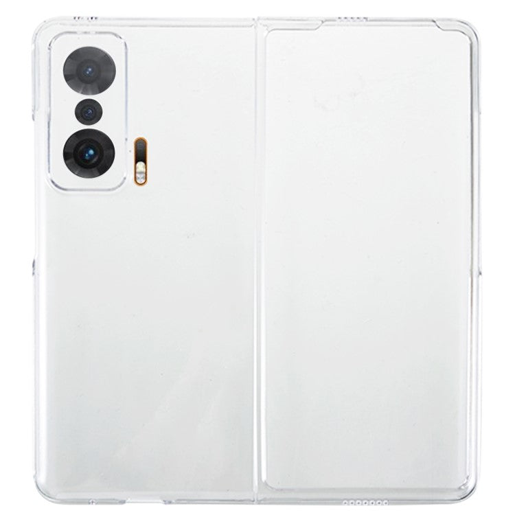 Hard PC Phone Case for Honor Magic V , Anti-scratch Transparent Folding Phone Cover