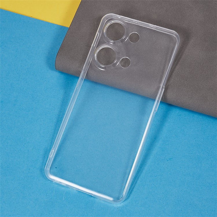 For OnePlus Ace 2V / Nord 3 5G Transparent TPU Phone Case Precise Cutouts Ultra-Thin Phone Cover