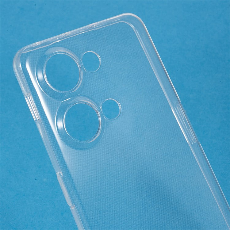 For OnePlus Ace 2V / Nord 3 5G Transparent TPU Phone Case Precise Cutouts Ultra-Thin Phone Cover