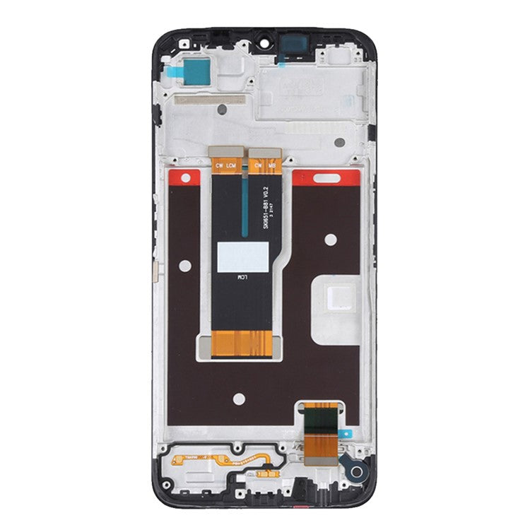 For Realme C31 Grade S OEM IPS LCD Screen and Digitizer Assembly + Frame Part (without Logo)