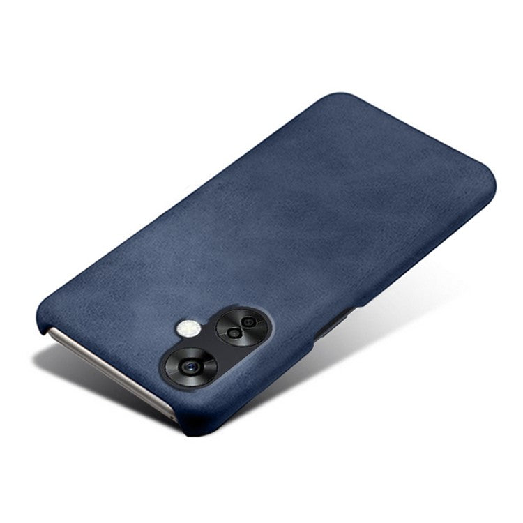 For OnePlus Nord CE3 5G / CE 3 Lite 5G / Nord N30 5G Calf Texture Phone Case PU Leather + PC Protective Cover - Blue