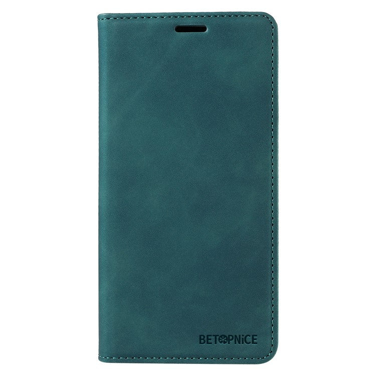 BETOPNICE 003 For Oppo A56s 5G / A57 (2022) 5G / A77 5G / K10 5G / A57 4G / A57e 4G / A57s 4G / A77 4G / Realme Q5i / Narzo 50 5G / V23 5G / OnePlus Nord N20 SE 4G Leather Phone Case - Green
