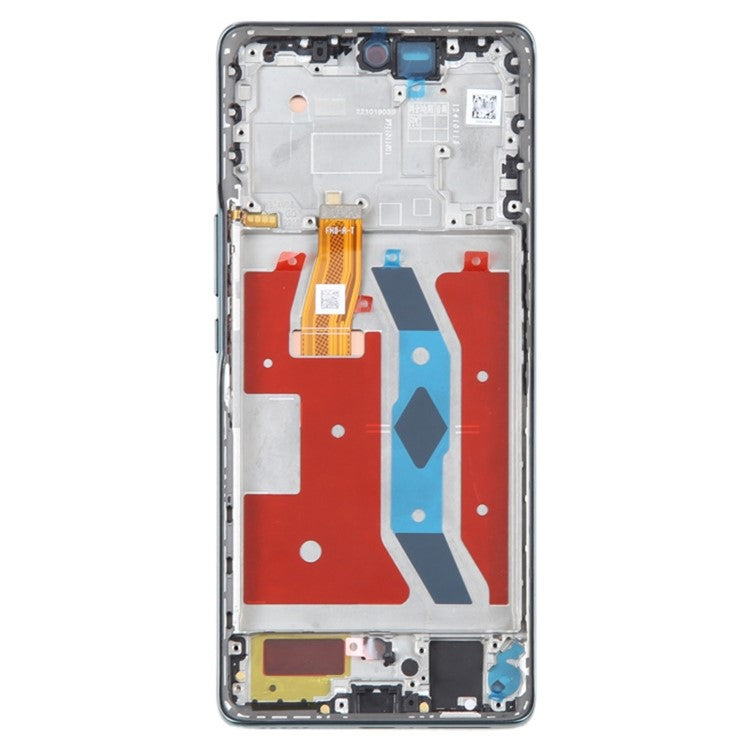 For Honor X40 5G OEM Grade S AMOLED Screen and Digitizer Assembly + Frame Part (without Logo) - Green