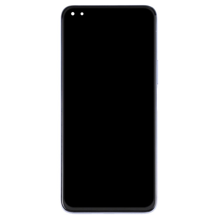 For Honor X20 / Honor 50 Lite OEM Grade S LCD Screen and Digitizer Assembly + Frame Replacement Part (without Logo) - Silver