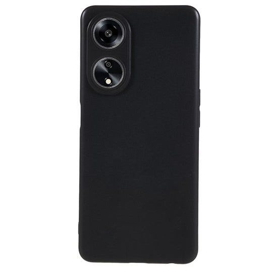 TPU Cover for Oppo A98 5G Precise Cutouts Protection Glossy Phone Case - Black