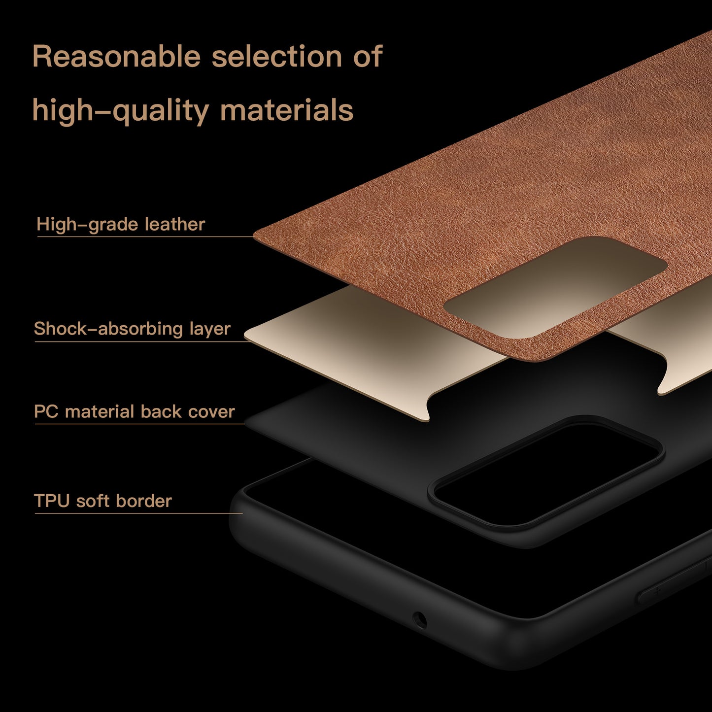 Retro Case for Samsung Galaxy S20 FE 4G / FE 5G / S20 Lite / S20 FE 2022 , PU Leather Coated TPU+PC Phone Cover - Brown