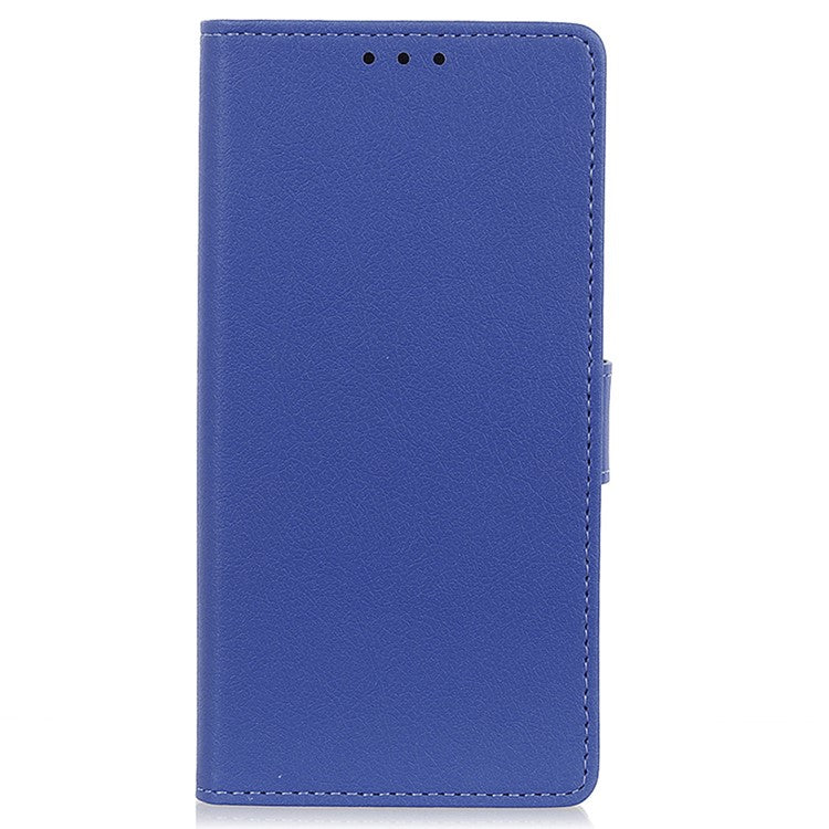 Wallet Phone Case for Samsung Galaxy S23 FE , Dustproof PU Leather + TPU Inner Shell Stand Flip Cover - Blue