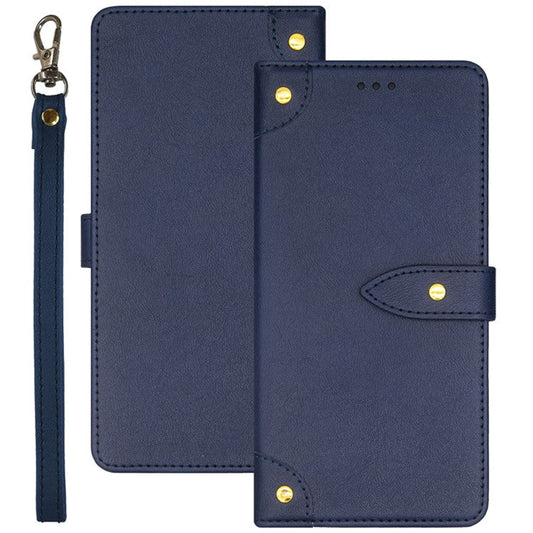 IDEWEI PU Leather Flip Cover for Asus Zenfone 10 5G Protective Case Drop-Proof Card Slots Phone Shell - Blue