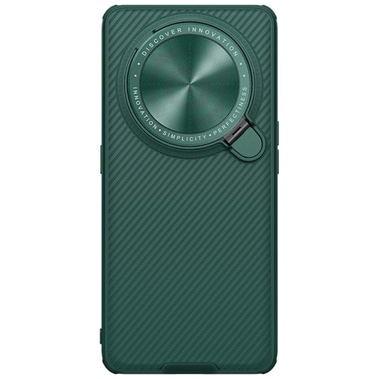 NILLKIN CamShield Prop Series for Oppo Find X6 Pro Hard PC+TPU Phone Case Kickstand Lens Protector Phone Cover - Green