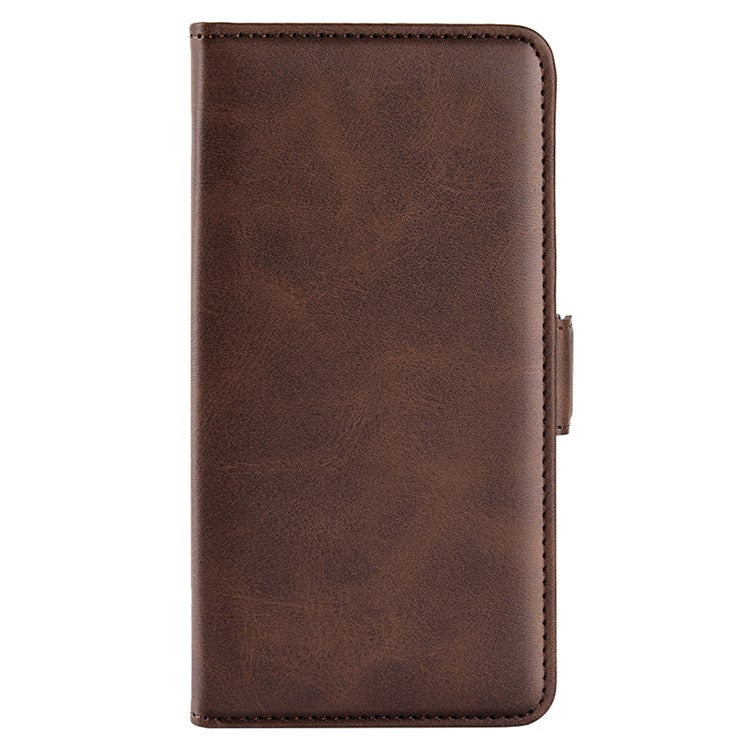 Calf Texture Stand Cover for OnePlus Ace 2V / Nord 3 5G , PU Leather+TPU Wallet Phone Case - Brown