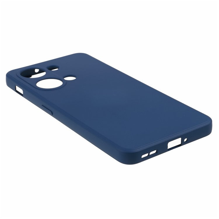 Soft TPU Shockproof Case for OnePlus Nord 3 5G / Ace 2V , Anti-Scratch Fiber Lining Rubberized Phone Cover - Sapphire